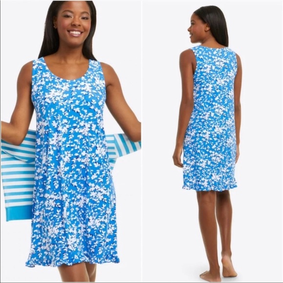 Draper James Other - Draper James intimates and sleepwear ruffle nightgown s/m NWT